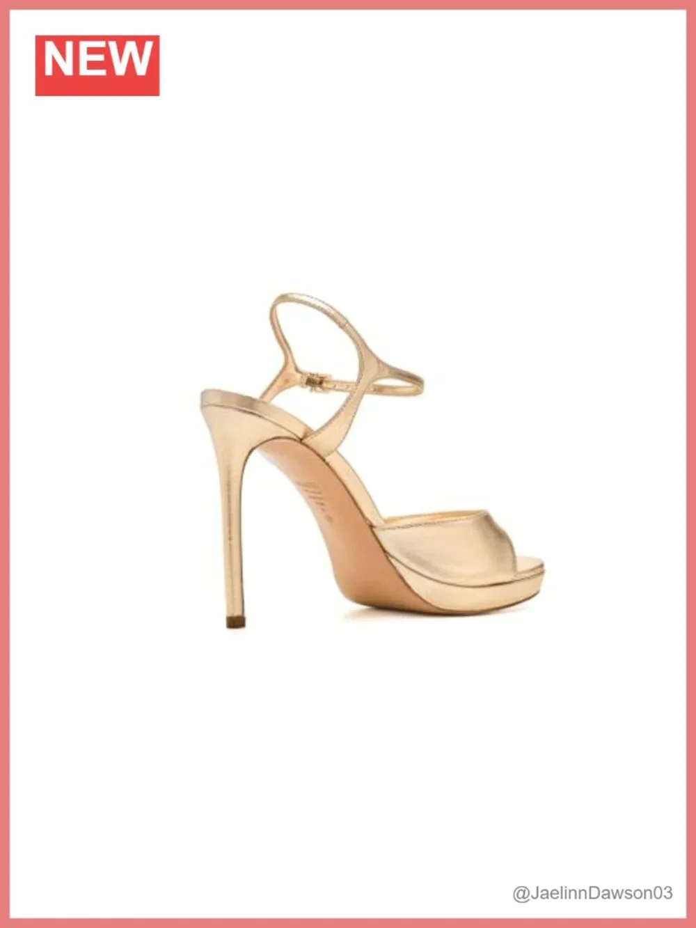 Schutz Scarlett Platform Heeled Sandals, Leather, Stiletto, Ankle Strap